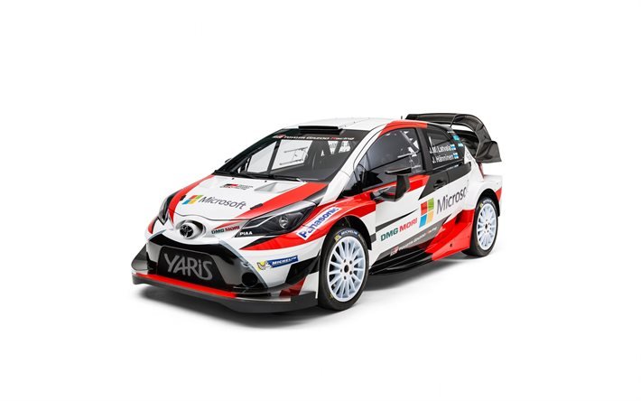 Toyota Yaris WRC, 2020, vista frontale, esterno, auto da corsa, Toyota Gazoo Racing WRT, Toyota