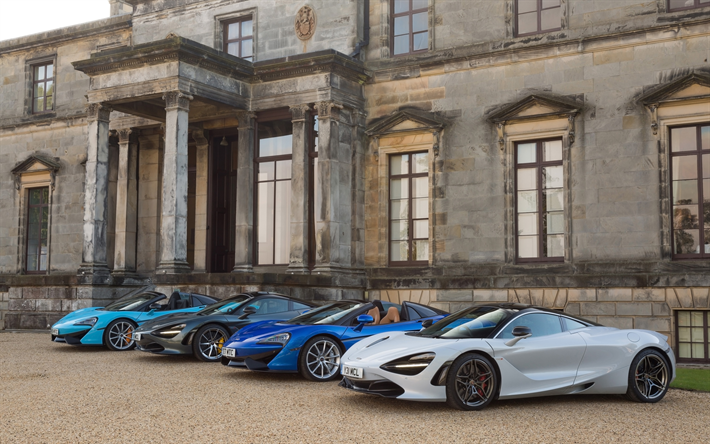 McLaren 720S, McLaren 570GT, en 2017, les voitures, les hypercars, McLaren