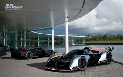 Gran Turismo Sport, 2017 games, 4k, McLaren Ultimate Vision Gran Turismo, driving simulator, Gran Turismo
