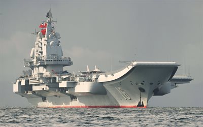 Liaoning, portaerei Cinese, la nave da guerra della Marina Cinese, ucraino avinosets Varyag