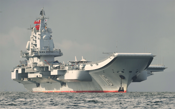 Liaoning, le porte-avions Chinois, navire de guerre, de la Marine Chinoise, de l&#39;ukraine avinosets Varyag