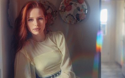 4k, Madelaine Petsch, 2017, movie stars, Hollywood, american actress, beauty