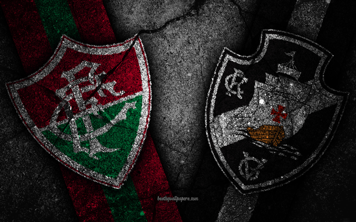 Fluminense vs Vasco da Gama, Round 32, Serie A, Brazil, football, Fluminense FC, Vasco da Gama FC, soccer, brazilian football club