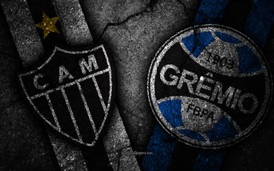 Atletico Mineiro vs Gremio, Round 32, Serie A, Brazil, football, Atletico Mineiro FC, Gremio FC, soccer, brazilian football club