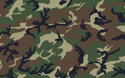 Download wallpapers green camouflage texture, military texture, summer ...