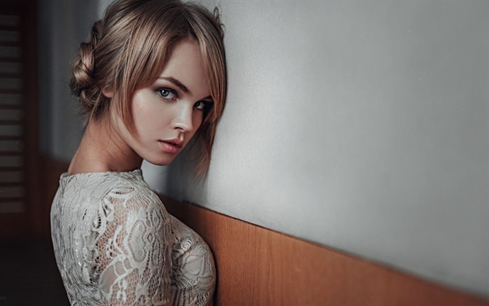 Anastasia Scheglova, les mod&#232;les, les filles, la blonde, de la beaut&#233;