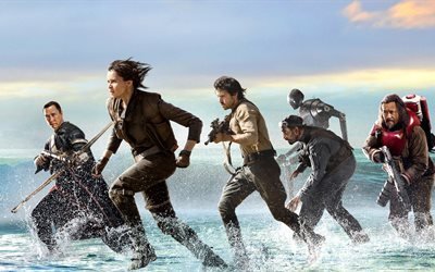 New Rogue One A Star Wars Story, 4k, 2016 movie, adventure