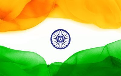 インドフラグ, インド, フラグのインド