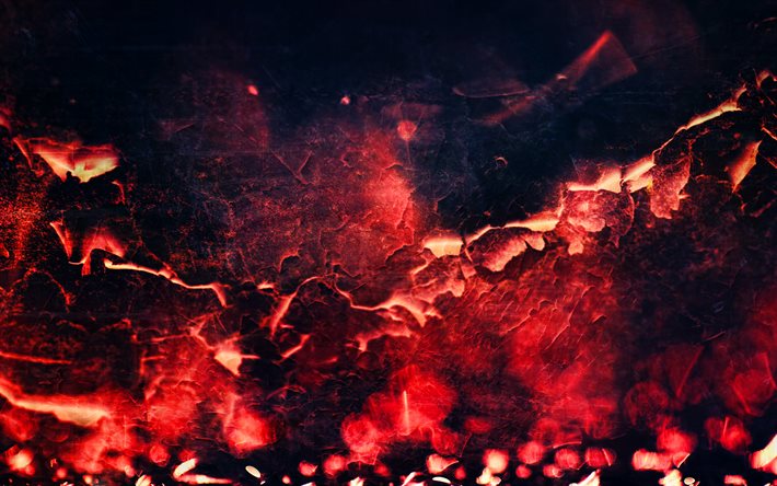 red fire background, 4k, fire textures, fire flames, smoldering coal, fire, background with fire