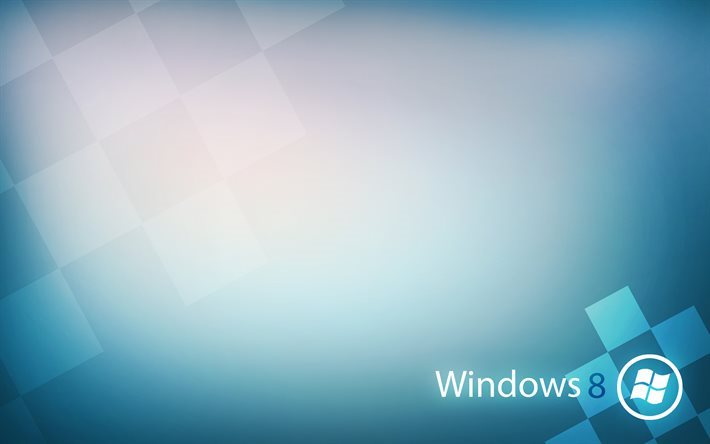 Windows 8, la abstracci&#243;n, azul fondo de pantalla, Windows