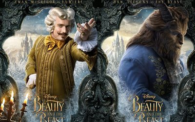 Beauty and the Beast, 2017, new movies, 2017 movies, Dan Stevens, Evan Mcgregor