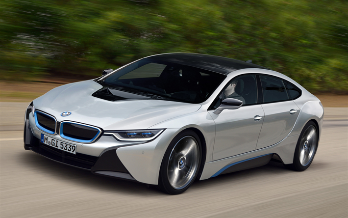BMW i5, 4k, 2019両, 電気自動車, セダン, 新i5, BMW