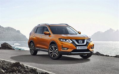 Nissan X-Trail, road, 2019 cars, crossovers, japanese cars, 2019 Nissan X-Trail, Nissan