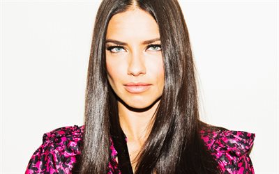 Adriana Lima, Brasilialainen supermalli, photoshoot, muotokuva, siniset silm&#228;t, kaunis nainen
