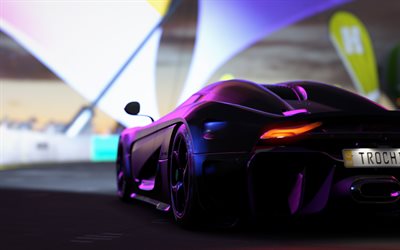Koenigsegg Regera, autosimulator, 2018 games, Forza Horizon 3