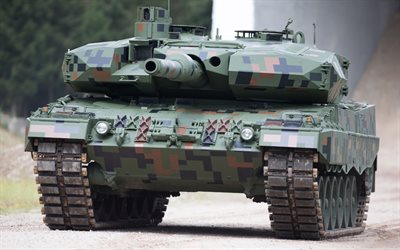 Leopard 2PL, allemand char de combat principal, moderne chars, l&#39;Arm&#233;e allemande, allemande, des v&#233;hicules blind&#233;s, des chars, de l&#39;Allemagne, de la Bundeswehr