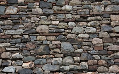 alvenaria, textura de pedra cinzenta, parede de pedra, plano de fundo cinza, cinza de alvenaria de pedra de textura