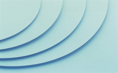 sininen ympyr&#228;, 4k, geometrisia muotoja, aallot rakenne, luova, sininen aaltoja, abstrakti aallot, linjat, aallot tausta, abstrakti taide