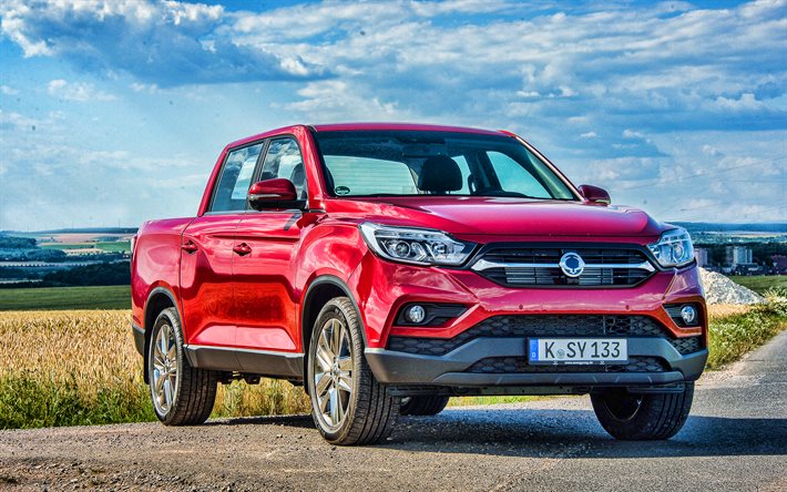 SsangYong Musso, HDR, 2020 cars, SUVs, pickups, 2020 SsangYong Musso, korean cars, SsangYong