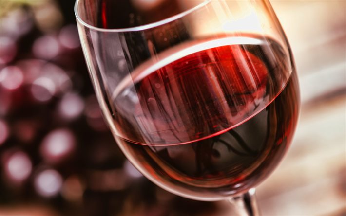 赤ワイン, ワインセラー, ガラスの赤ワイン, ワインの概念, ブドウ