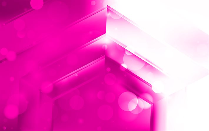 4k, lila pfeile, kreativ, abstrakt, pfeile, illustrationen, purple pyramid, geometrische formen, lila material design -, pyramiden -, geometrie -, lila hintergrund