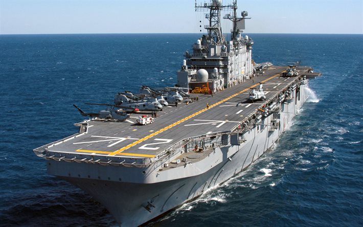 uss saipan, lha-2, amphibisches angriffsschiff, us navy, tarawa-klasse, amerikanisches kriegsschiff