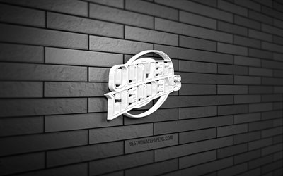 オリバー・ヘルデンス 3d ロゴ, 4k, 灰色のレンガ壁, 創造的な, 音楽スター, オリバー・ヘルデンスのロゴ, オランダのdj, 3dアート, オリバー・ヘルデンズ