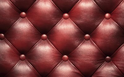 brown tapicer&#237;a de cuero, macro, marr&#243;n de cuero, de cuero marr&#243;n de fondo, texturas de cuero, color marr&#243;n fondos