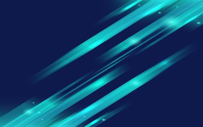 blue neon lines, blue background, abstract background with lines, neon background