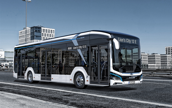 MAN Lions City E, Bus &#201;lectrique, la ville de passagers par autobus, allemand bus &#233;lectriques, HOMME