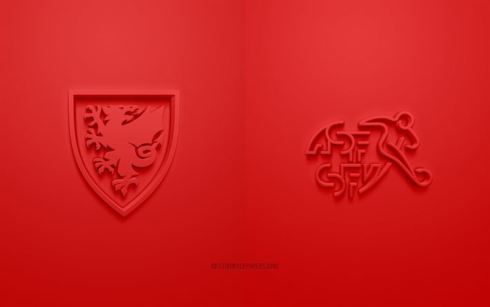 ダウンロード画像 ウェールズvsスイス Uefaユーロ グループ A 3dロゴ 赤い背景 ユーロ サッカーの試合 スイス 代表サッカーチーム ウェールズ代表サッカーチーム フリー のピクチャを無料デスクトップの壁紙