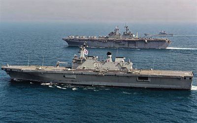 ROKS Dokdo, LPH-6111, amfibi saldırı gemisi, Kore Cumhuriyeti Donanması, G&#252;ney Kore, Dokdo sınıfı, savaş gemileri