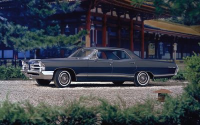 Pontiac Star Chief 4-door Vista, retro cars, 1965 cars, luxury cars, american cars, Pontiac