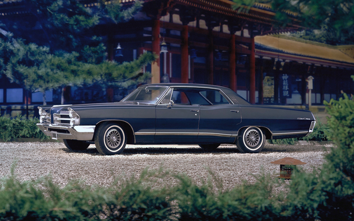 pontiac star chief 4-ovinen vista, retroautot, 1965 autot, luksusautot, amerikkalaiset autot, pontiac