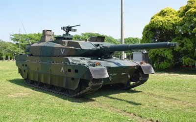Japanese tank, Type 10, Japanese army, modern armored vehicles, Mitsubishi Heavy Industries