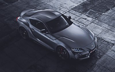 Toyota Supra GR, 4k, A90, supercars, 2020 cars, tuning, japanese cars, 2020 Toyota Supra, Toyota