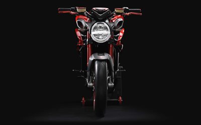 4k, MV Agusta Brutale 800 RR LH44, front views, 2018 bikes, Lewis Hamilton Special Edition, superbikes, MV Agusta