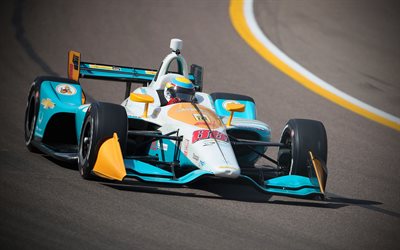 Gabby Chaves, pista, la Indycar Series, 2018 coches, Harding, de Carreras, de la Indy 500