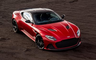 Aston Martin DBS Superleggera, 4k, desert, 2019 cars, supercars, Aston Martin