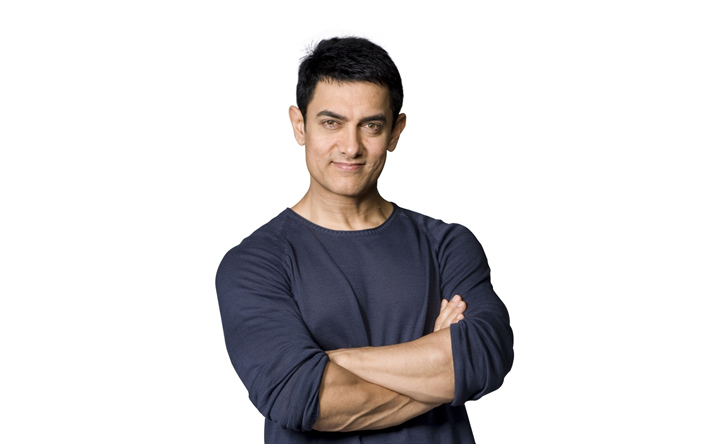 Aamir Khan, 2018, Bollywood, l&#39;attore indiano, photoshoot, ragazzi, celebrit&#224;