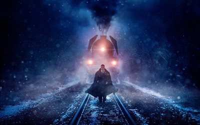 Murder On The Orient Express, 2017 movie, detective, poster