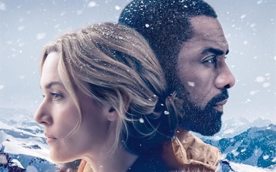 The Mountain Between Us, 2017, 4k, Kate Winslet, Idris Elba, Alex Martin