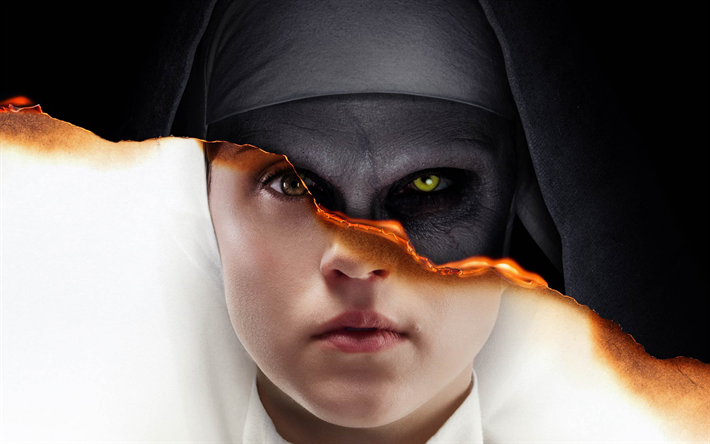 The Nun, horror film, 2018 movie, poster