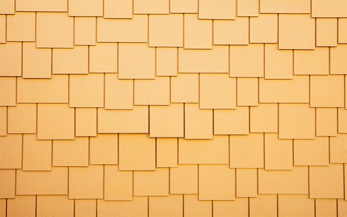 roof tiles texture, 4k, square textures, brown wooden background, wood textures, vector textures, roof tiles
