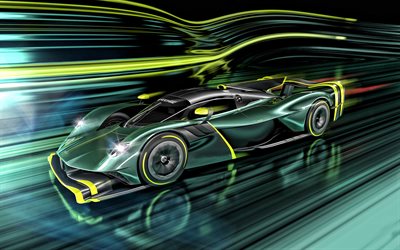 2022, Aston Martin Valkyrie AMR Pro, framifr&#229;n, exteri&#246;r, superbil, aerodynamik, Valkyrie AMR Pro, brittiska sportbilar, Aston Martin