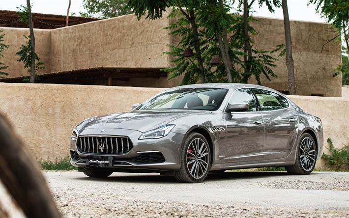 Maserati Quattroporte S Q4 GranLusso, 4k, luksusautot, 2021 autoa, M156, 2021 Maserati Quattroporte S, italialaiset autot, Maserati