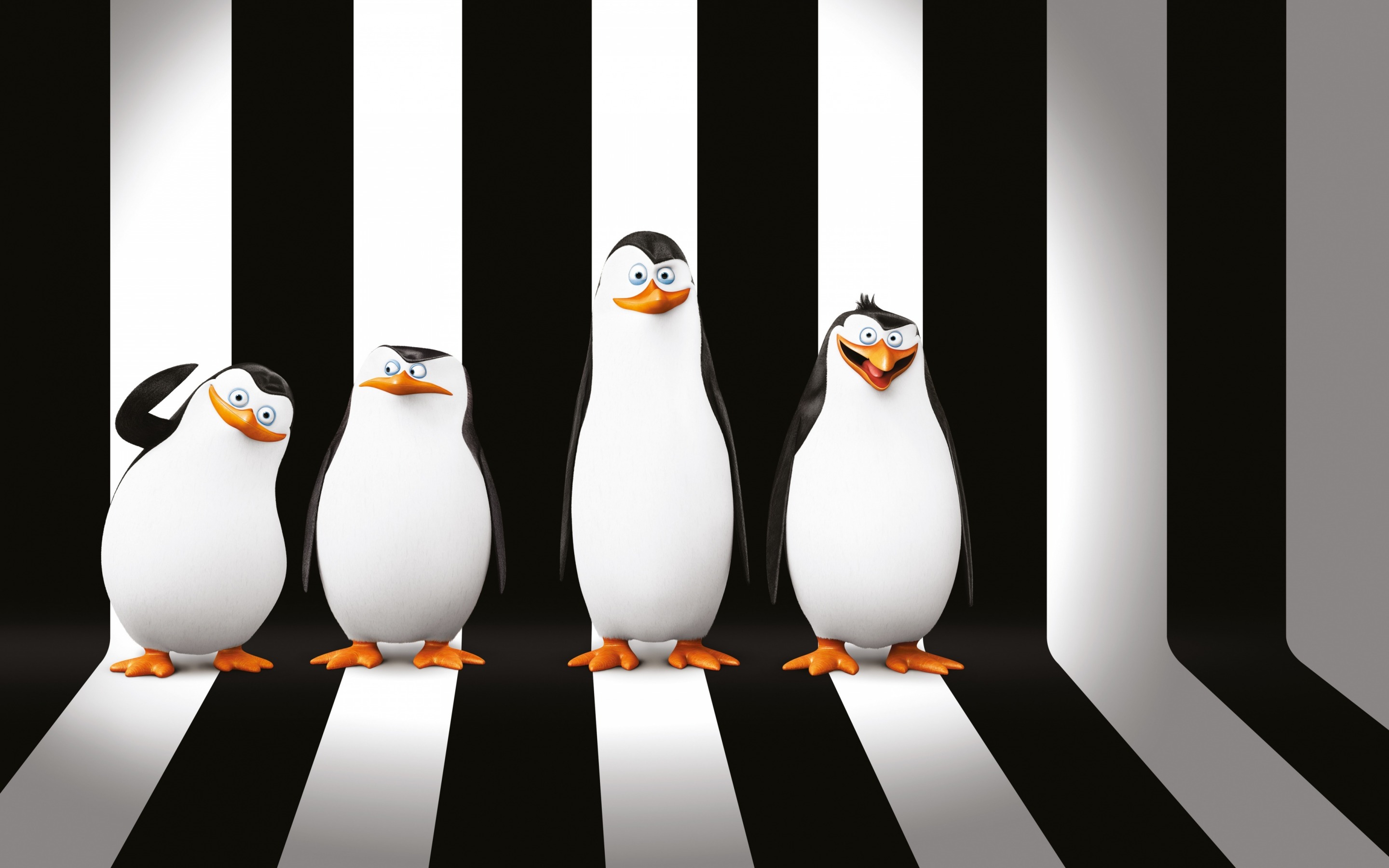 ダウンロード画像 ザ ペンギンズfromマダガスカル 文字 3dペンギン 画面の解像度 x1800 壁紙デスクトップ上