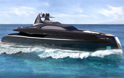project gotham superyacht, meer, luxus-schiff, symbol yachten