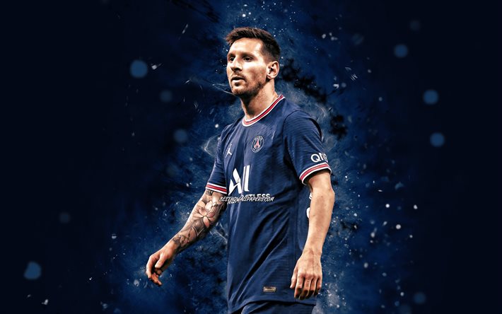 Đến với hình nền 4K của Lionel Messi và Paris Saint-Germain, bạn sẽ được trải nghiệm cảm giác sống động nhất như thể mình đang theo dõi trận đấu trên sân cỏ. Cùng chiêm ngưỡng bức ảnh đầy chất lượng này để thỏa mãn đam mê bóng đá của mình.