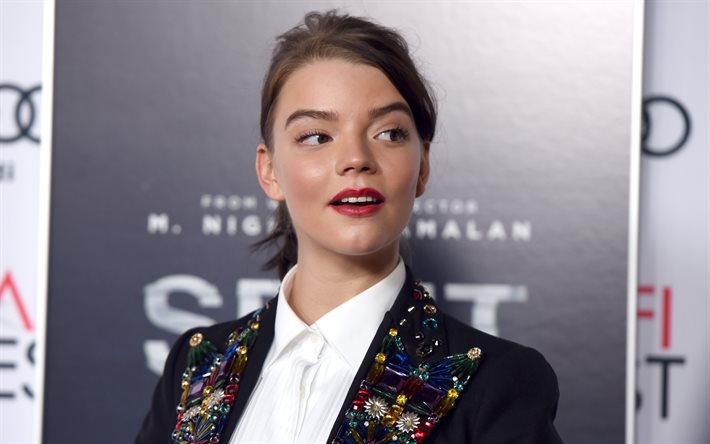 Anya Taylor-Joy, actrice am&#233;ricaine, portrait, s&#233;ance photo, maquillage, actrices populaires